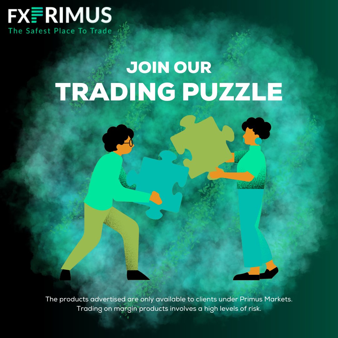 FXPRIMUS's tweet image. Forex trading is like a puzzle. Analyze, strategize, and fit the pieces together to unlock the big picture of profitability. Get ready to solve the puzzle with FXPrimus! 🧩💼 #TradingPuzzle #FXPrimus

*The products advertised are only available to clients under Primus Markets.