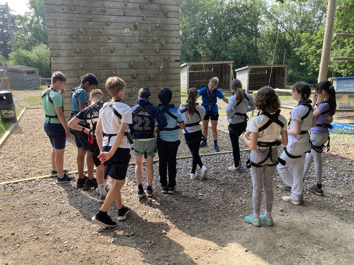 After a reasonably quiet night we’ve all had breakfast and morning activities have begun.  This is group 9 who are the first group to be climbing