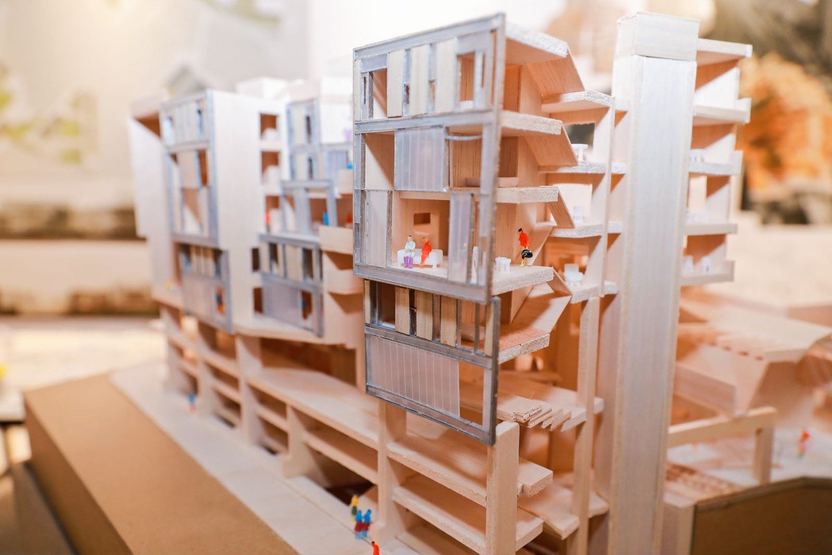 CAAofficialEN's tweet photo. "Championing Diversity" is the centerpiece of this year's graduation exhibition of the School of Architecture, also representing the core academic spirit of the school, showcasing a series of creative works by the graduates. #YouthArtFestival #wowspots #BrainGarden https://t.co/qqebWymhKK