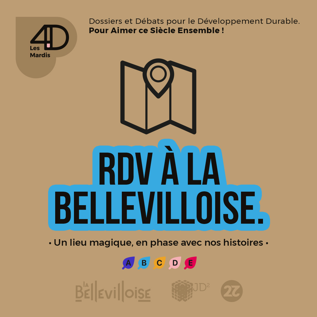 #Mardi4D #2 dans un écrin atypique et humain ! 
Prenez votre billet : helloasso.com/associations/a…

cc @labellevilloise @Olivier__Martin <a href="/LeCerlis/">Le CERLIS</a> @ITABinstitut <a href="/planetscore1/">Planet-score</a> <a href="/philschiesser/">Philippe Schiesser</a> <a href="/ecoefflab/">ecoeff lab</a> <a href="/clearfashionapp/">Clear Fashion 👕🌱</a> <a href="/ParisGoodFashi1/">Paris Good Fashion</a> <a href="/Casa__93/">CASA93</a> <a href="/Tom_SloWeAre/">Thomas Ebélé</a> <a href="/SloWeAre/">SloWeAre</a> 

#RSE #Paris20
