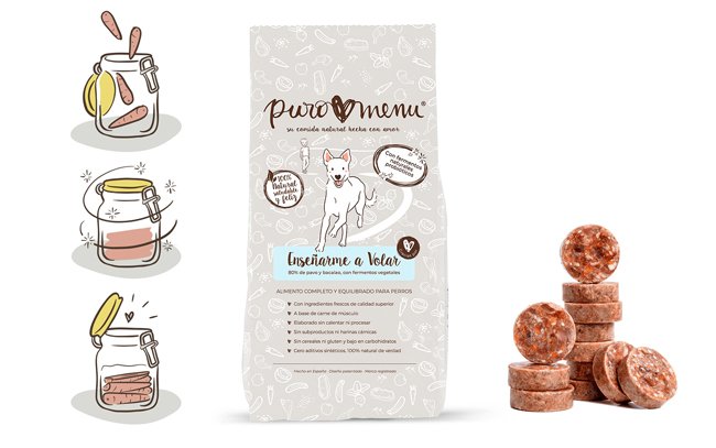 Es 100% natural, basado en un 80% de pavo y bacalao y su ingrediente estrella es la zanahoria fermentada, obtenida mediante fermentación salvaje. ¡Una revolución en el mundo de la alimentación canina! <a href="/puromenu/">Puromenu</a>
petshopsmagazine.com/alimento/es-10…