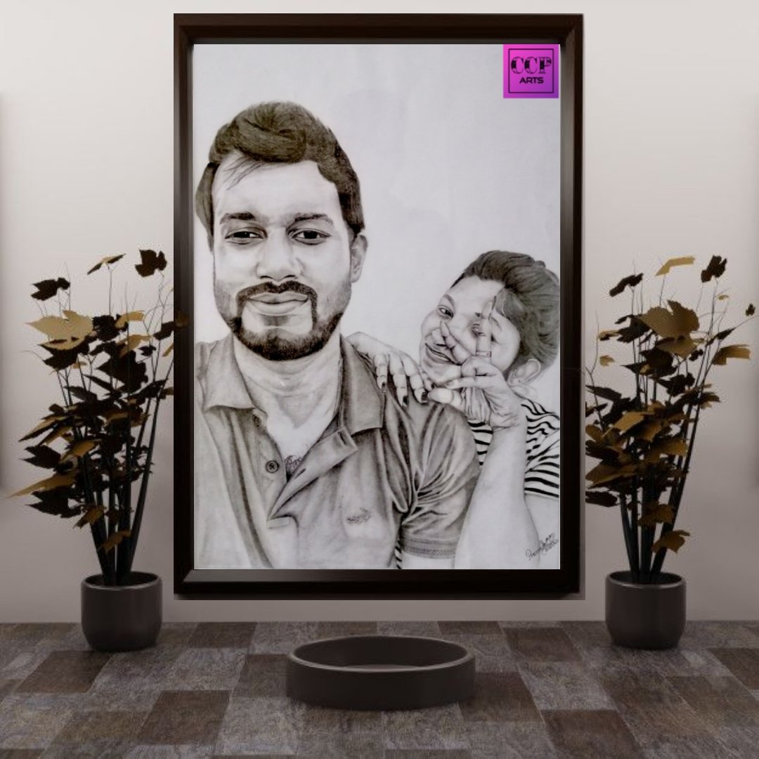 arts_ccp's tweet photo. ❤️ Thanks for your valuable order ❤️

A3 Size Single Portrait
With frame
Pencil drawing
Black and white

https://t.co/AnbX8w8YKE

#ccparts #gift #giftideas #portrait
#pencilart #birthdaygift #onlineartgallery #realism #framedart #surprisegift https://t.co/aMIenwNpoC