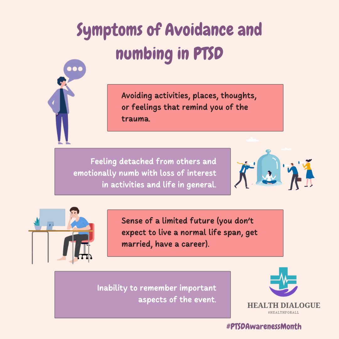 Sometimes symptoms of PTSD appear seemingly out of the blue. At other times, they are triggered by something that reminds you of the original traumatic event, such as a noise, an image, certain words, or a smell. #PTSDAwareness @kdfinfo