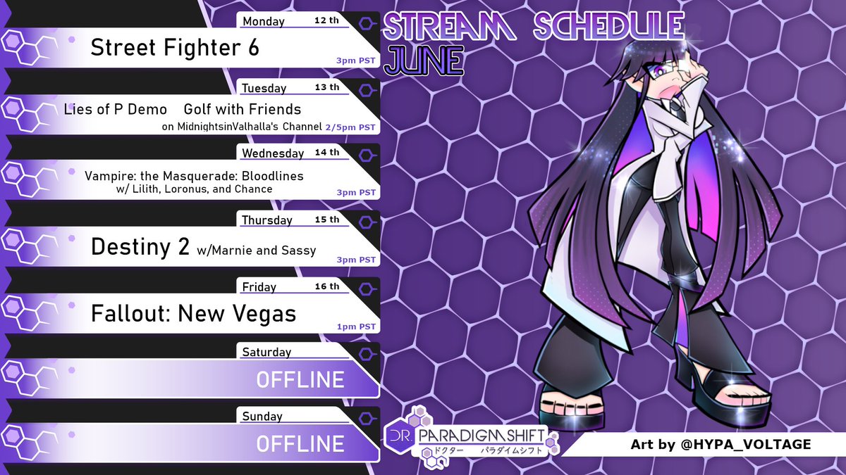 Here's this schedule for this week ^^
#envtuber #vtuber #VTuberUprising