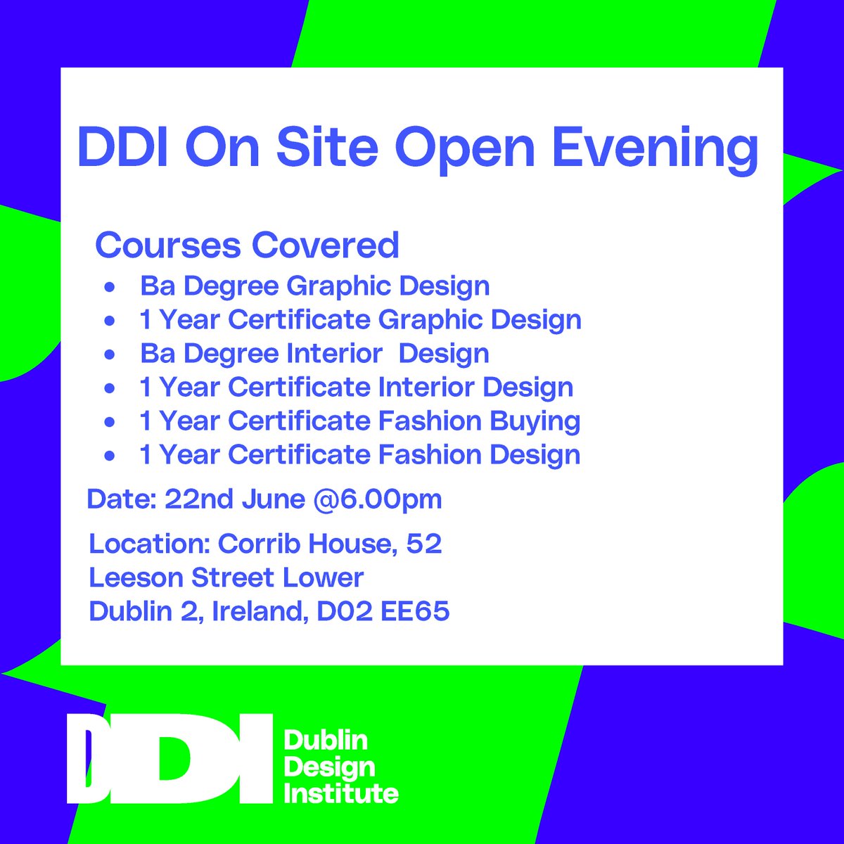 Dublin Design Institute tweet media