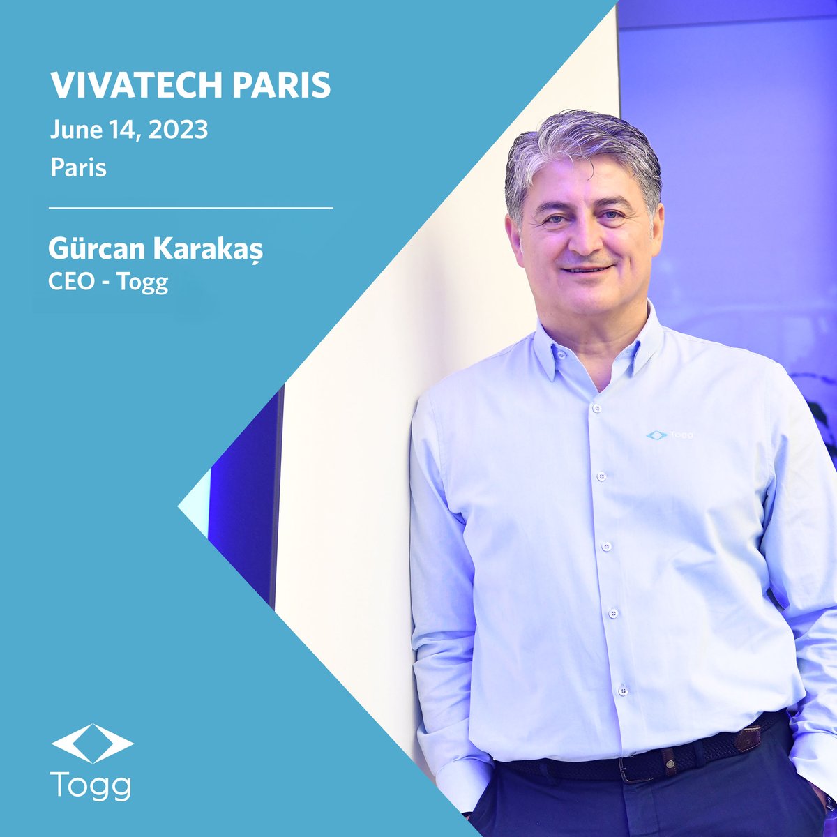 CEO’muz Gürcan Karakaş, girişimci ve teknoloji fuarı Vivatech'te konuşmacı olarak yer alacak. 

📌 14 Haziran 
📍 Paris