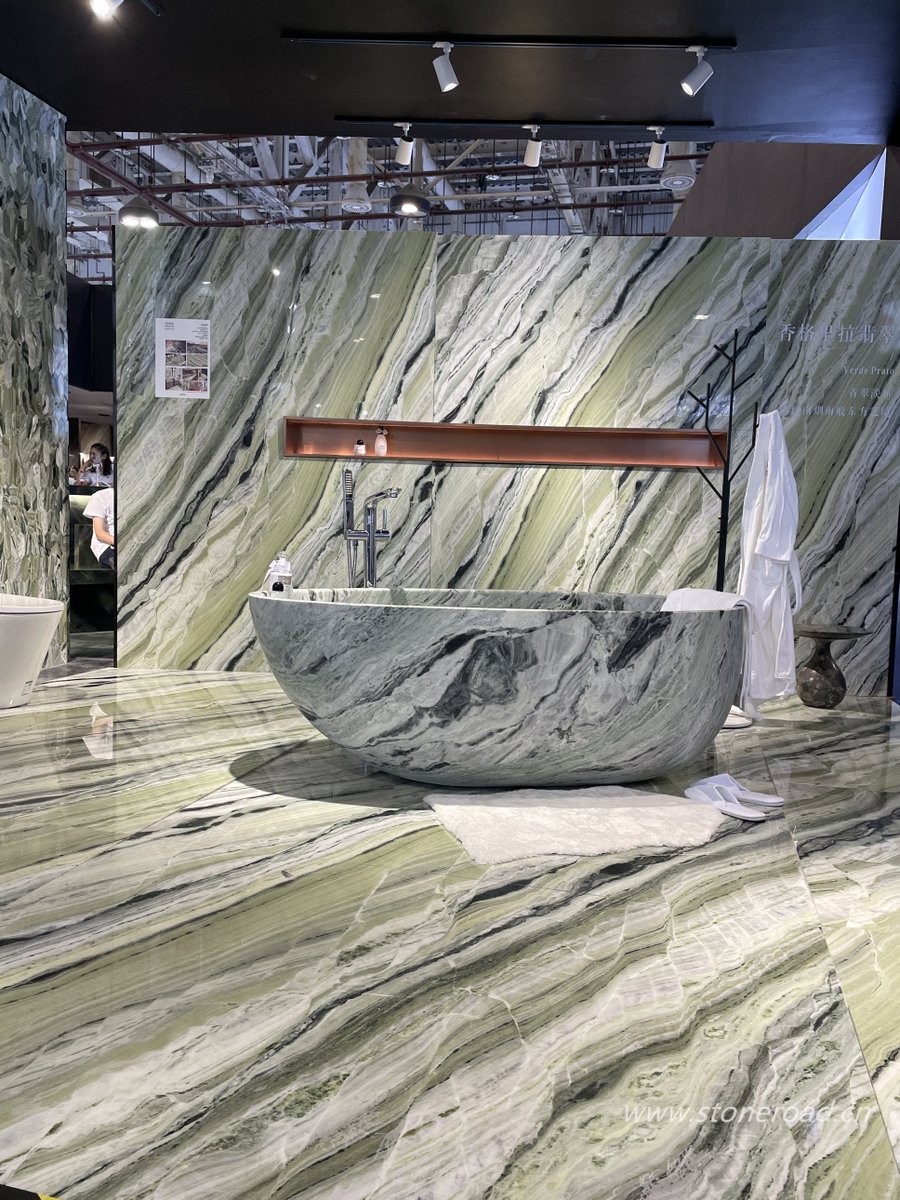 Customize any VERDE RAGGIO Marble bathtub, wash basins, mosaic tiles, welcome to contact us if any interests!

lnkd.in/gxSzaFti

#greenmarble #greenmarbletiles #flooringtiles #floortiles #floortile #marblebathroom #marblebathtub #marblewall #marblemosaic #marblewashbasin