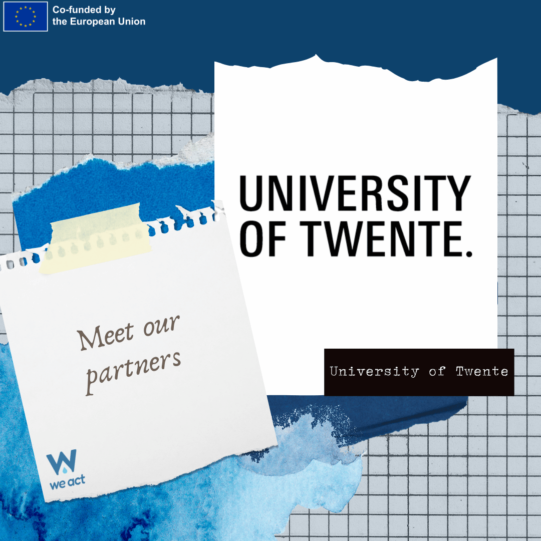 Meet our Partners: <a href="/UTwente/">University of Twente (inactive)</a>🌍

In the WE-ACT, UT takes charge of water footprint assessment and water allocation modeling. They are determining the value of water by evaluating its footprint and analyzing the most effective ways to allocate this precious resource. 

#WEACTeu
