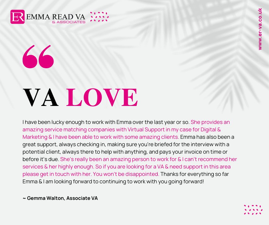 Emma Read VA & Associates tweet media
