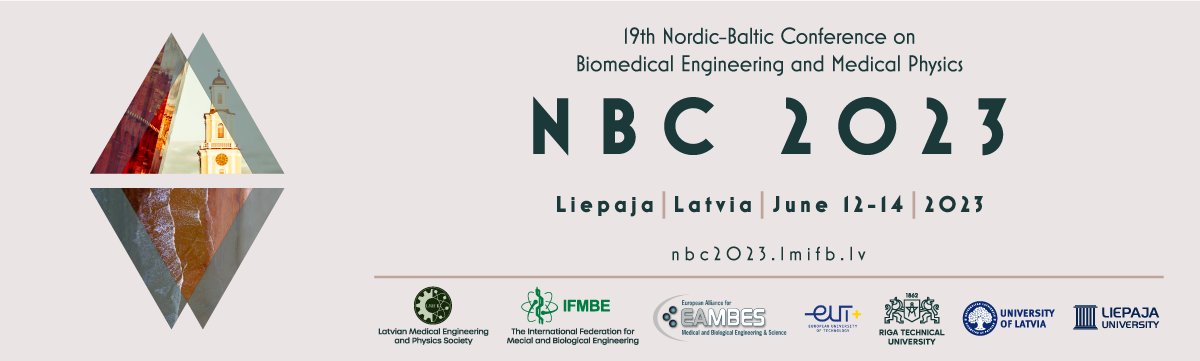 The 19th Nordic-Baltic Conference on Biomedical Engineering and Medical Physics, #NBC2023 held in Liepaja from June 12th to 14th 2023, has just begun! nbc2023.lmifb.lv