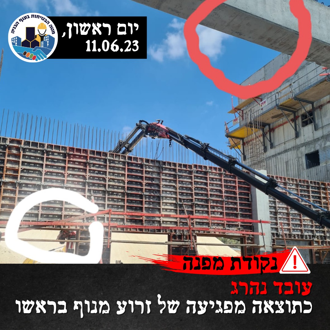 מטה הבטיחות בענף הבנייה tweet media