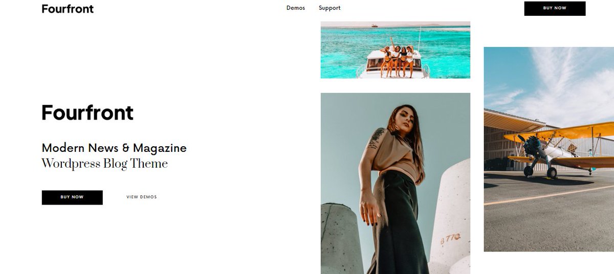About Fourtfront Theme The Fourfront WordPress theme for news and magazines offers a stylish and interesting platform for displaying news stories, blog pieces, and other information. It offers readers a visually beautiful and engaging atmosphere #amp themesgear.com/fourtfront-the…