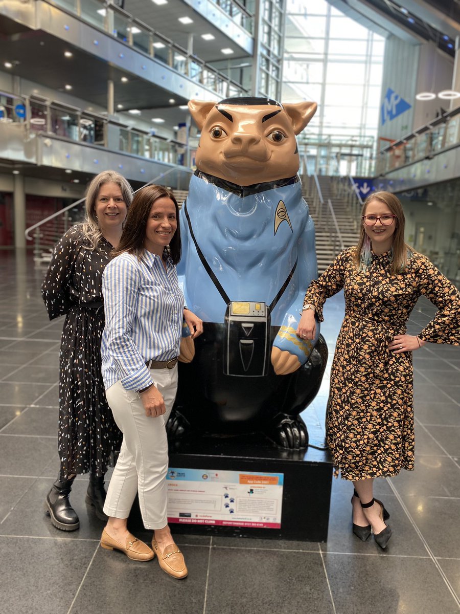Today, we can reveal Spock’s new home… He will live long and prosper at @millenniumpoint! 🖖 Thanks to the @HarrowGreen team for transporting him safely to his new enterprise. Read the full story 👉 bit.ly/3P5JvTe