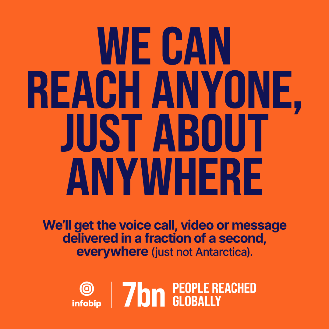 Infobip's tweet photo. Tell the penguins we're sorry.β
#OneCommunicationsPlatform #ItTakesOnePlatform #OnePlatformForAllInteractions https://t.co/hx81MIKeh3