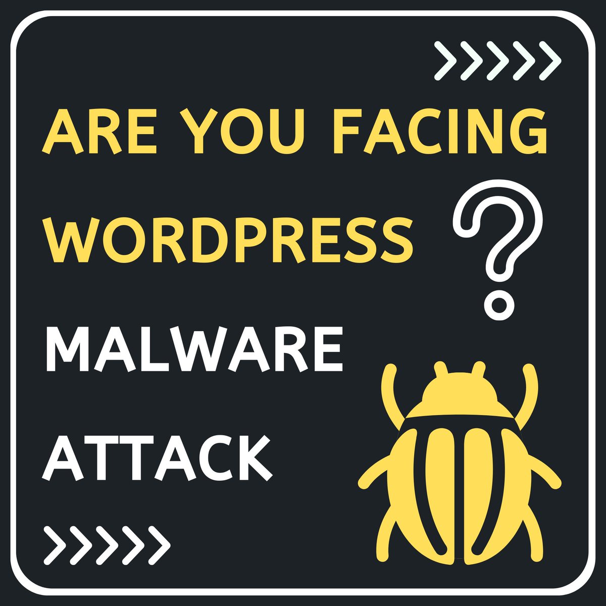 AbdullahAlNoman's tweet image. 🔴 𝗔𝗥𝗘 𝗬𝗢𝗨 𝗙𝗔𝗖𝗜𝗡𝗚 WordPress 𝗠𝗔𝗟𝗪𝗔𝗥𝗘 𝗔𝗧𝗧𝗔𝗖𝗞 💥 ❓

1. Identify The Malware

2. Change Passwords

3. Update WordPress And Plugins

4. Identify And Remove Malicious Files

5. Restore From A Clean Backup

#WebsiteHacked #WordPress #MalwareRemoval