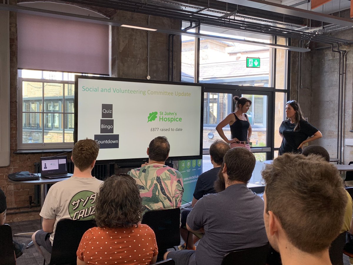 It’s FlexMR’s Community Day today - so after a morning of company updates in <a href="/FraserHouseHub/">FraserHouseHub</a>, we are off to <a href="/SJHospice/">St John's Hospice</a> for an afternoon of volunteering! 

Make sure to follow us to keep up to date with our progress and photos.

#mrx #volunteering #stjohnshospice