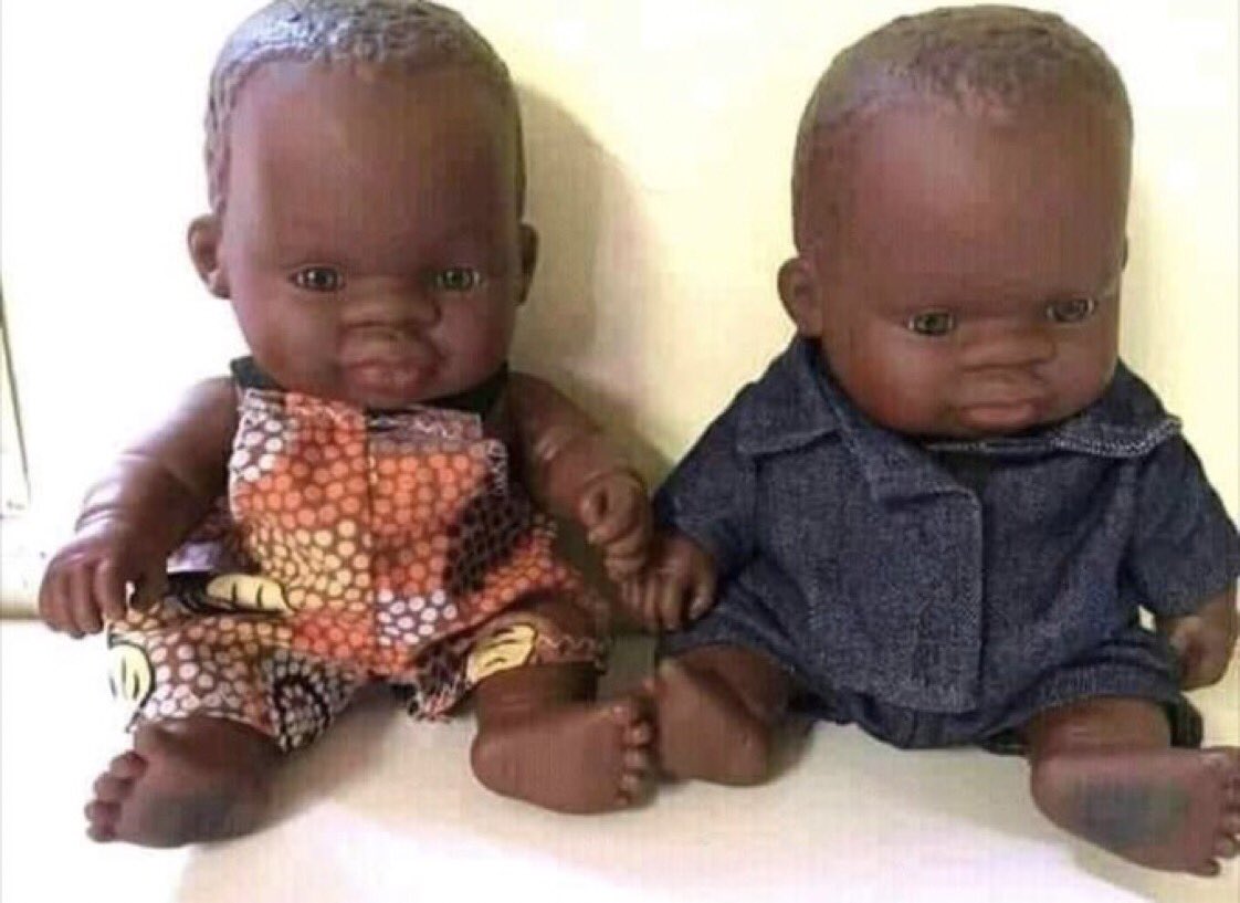 Blessingbisola0's tweet photo. Stop Racism and buy African toys for your Children!!!!! https://t.co/Blcwykw7dz