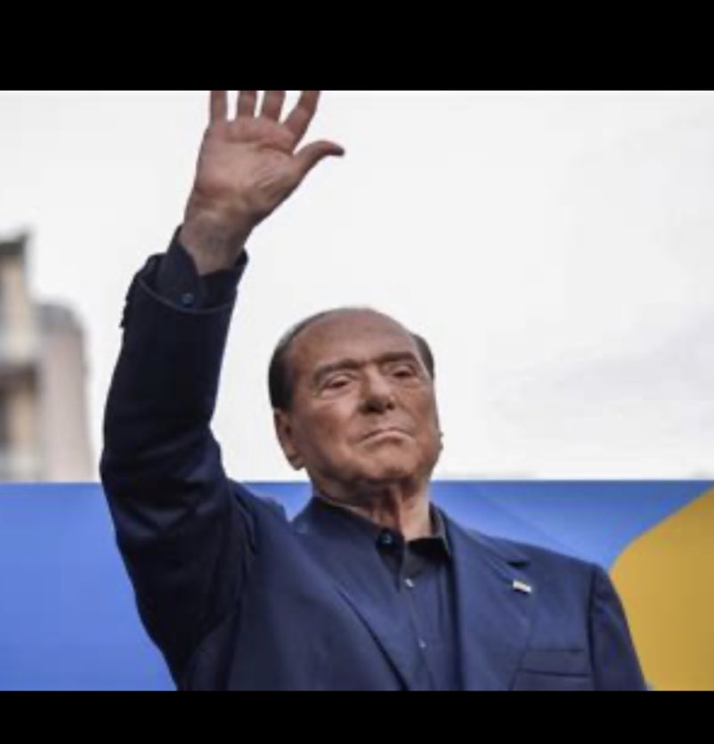 Mi spiace veramente. #Berlusconi riposa in pace.