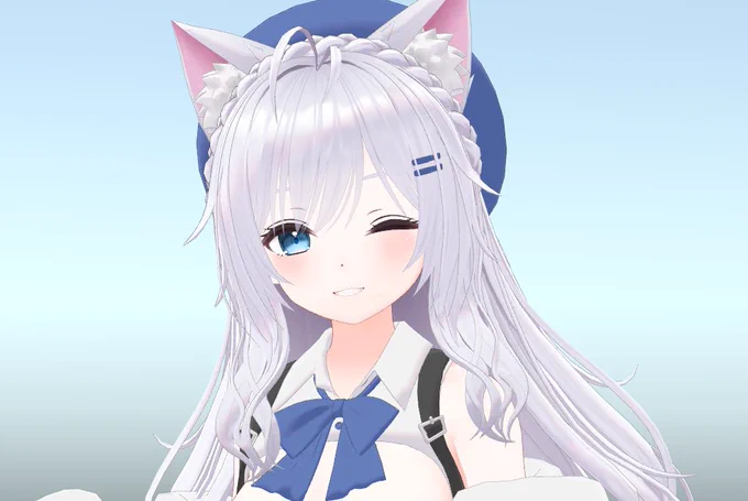 髪の毛のテクスチャがだいぶできてきた。