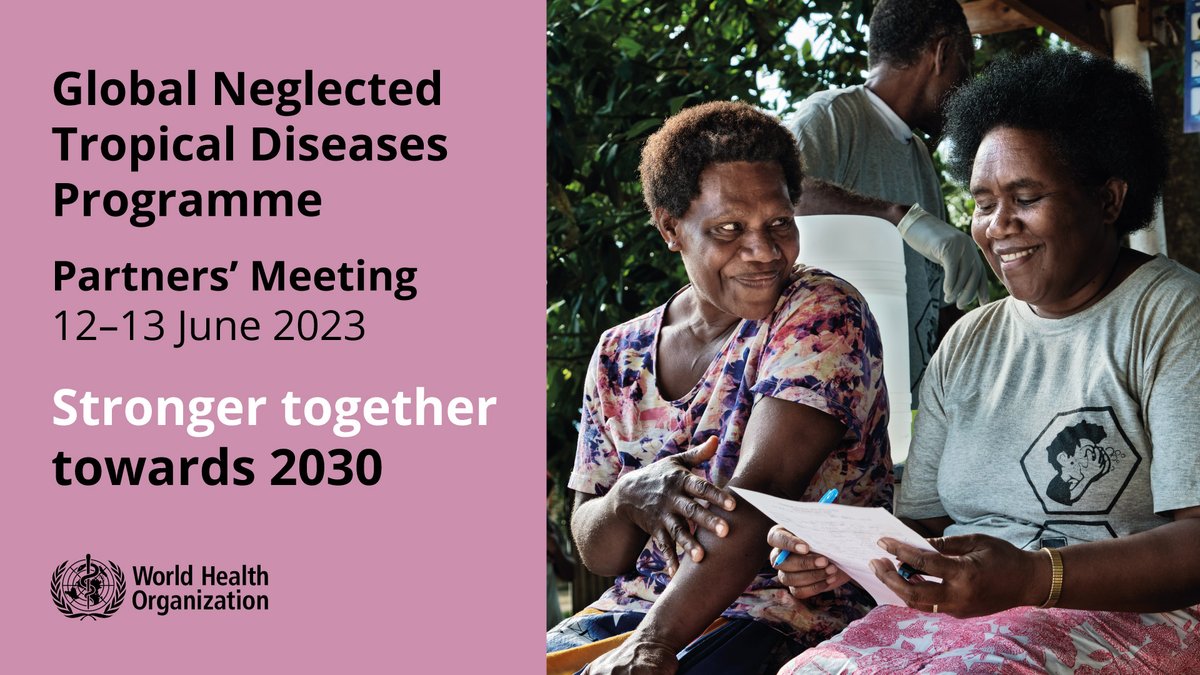 Interventions for #NeglectedTropicalDiseases are targeted to reach the most underprivileged communities in the world, and are often the only contact these communities have with health services, thus closing gaps in #UniversalHealthCoverage. #StrongerTogether #Towards2030