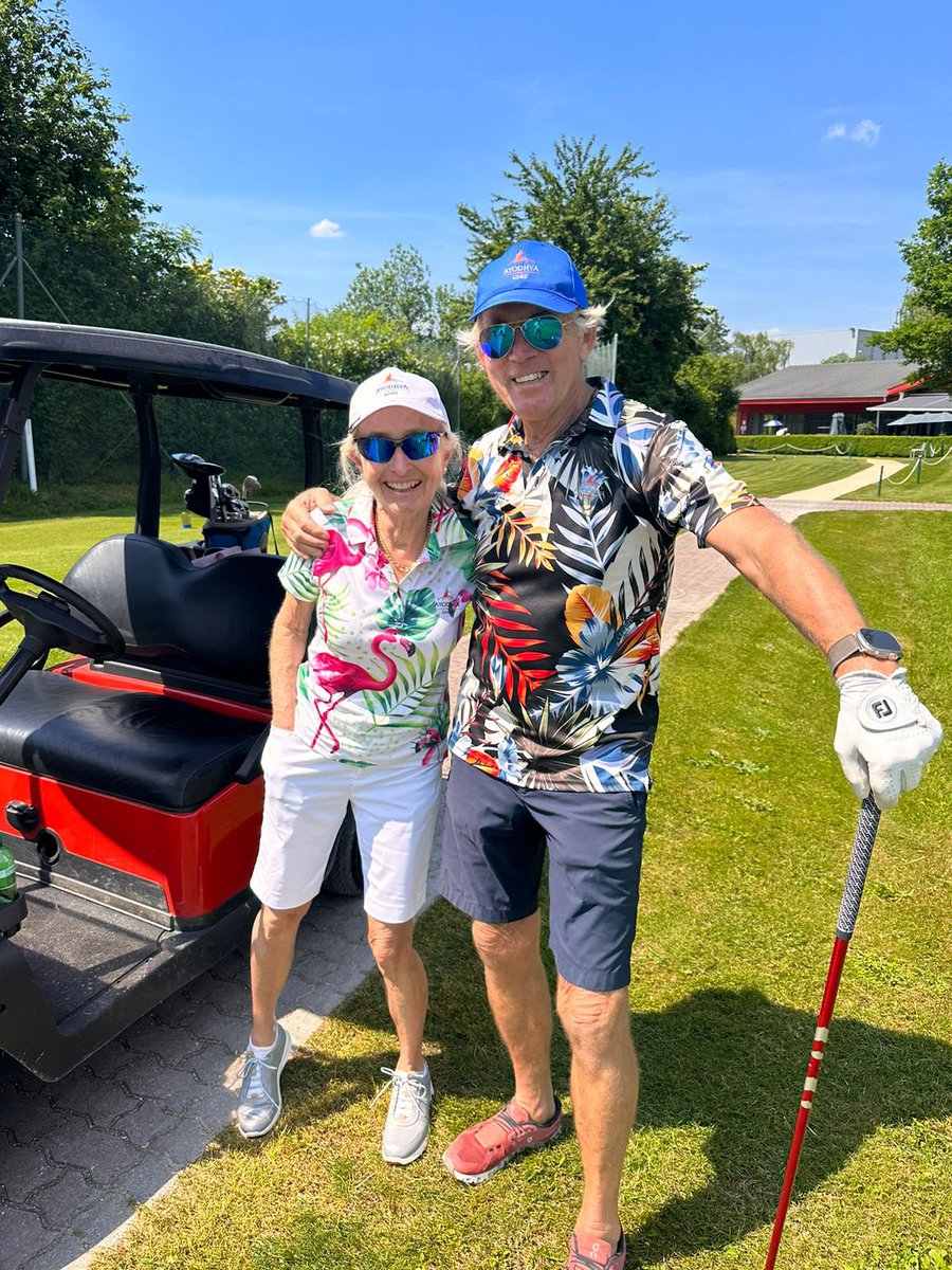 BossyGolf's tweet photo. Great week @ the #AlbatrosGolfTrophy! Proud to represent @SchulthessNews as their ambassador &amp; mingle with celebs, Dr.s, the Albatros team &amp; members. I hosted 2 clinics followed by a 9-hole comp, dinner &amp; prize-giving. A wonderful time connecting with everyone🤩 https://t.co/eQEHGN4K9j