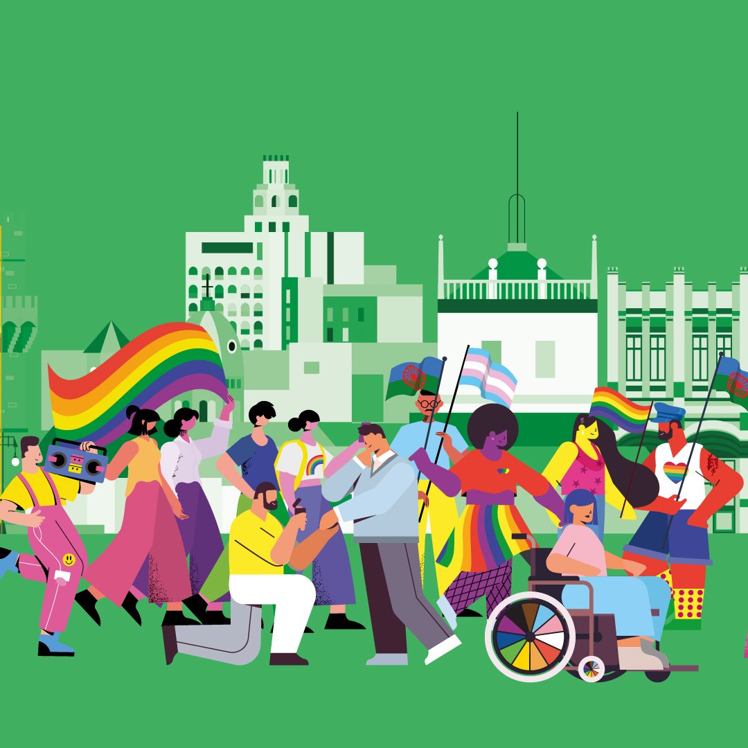 IgualtatVLC's tweet photo. Va de bo: Tenim un PLA!🏳️‍🌈🏳️‍⚧️

Aconseguir una igualtat real,🤝 una ciutat on es continue escoltant la veu de totes les persones🗣 i no es pose límits a ningú.

https://t.co/cQB1ohldOk
#ValènciaOrgullosa #OrgullVLC2023 #VaDeBo #TenimUnPla #PlaDiversitas https://t.co/6rDPATJbS7
