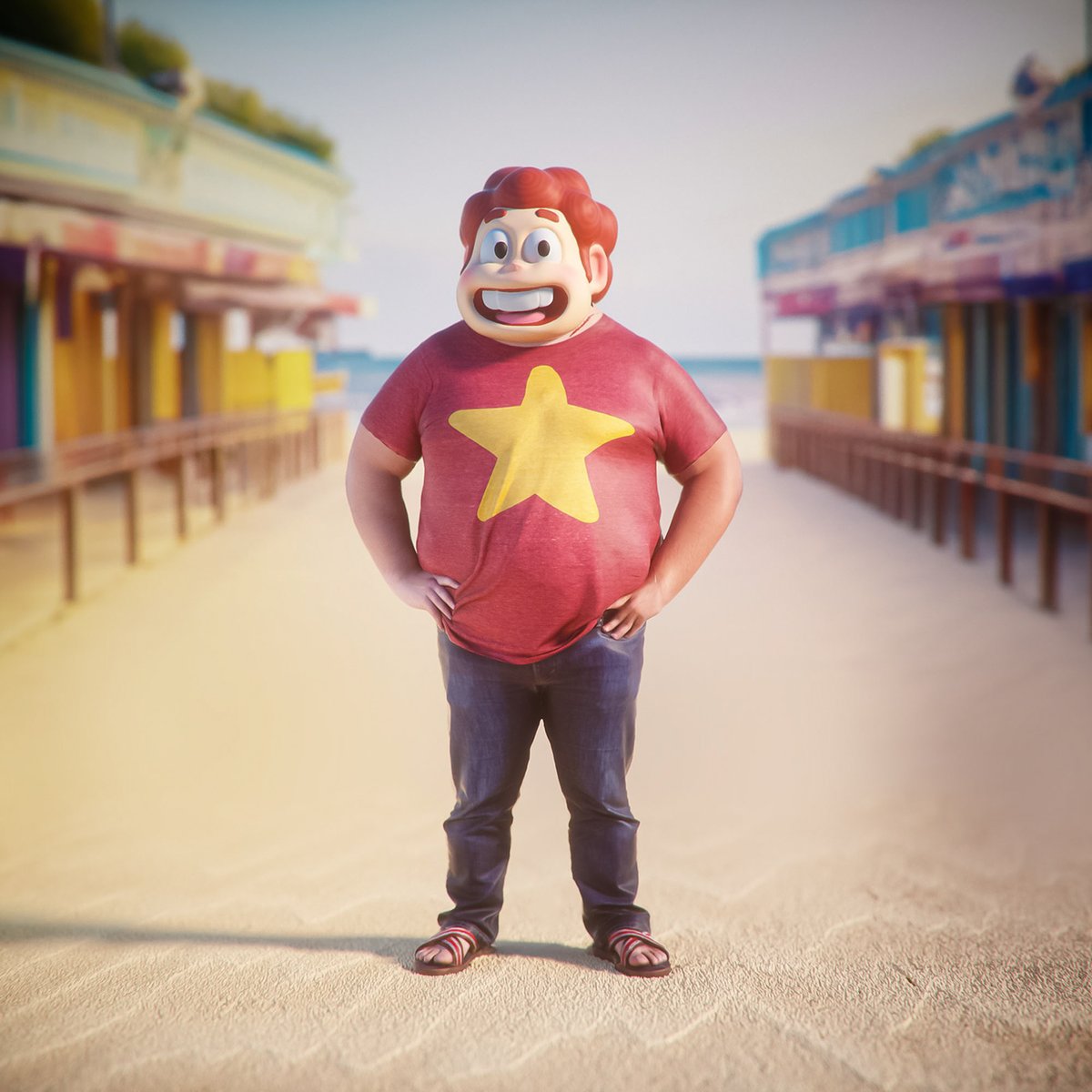 M_Halawany_'s tweet photo. Steven 💎 joins “real toons 5” #RealToons5 #StevenUniverse #Behance #art https://t.co/E0c44IwnyV