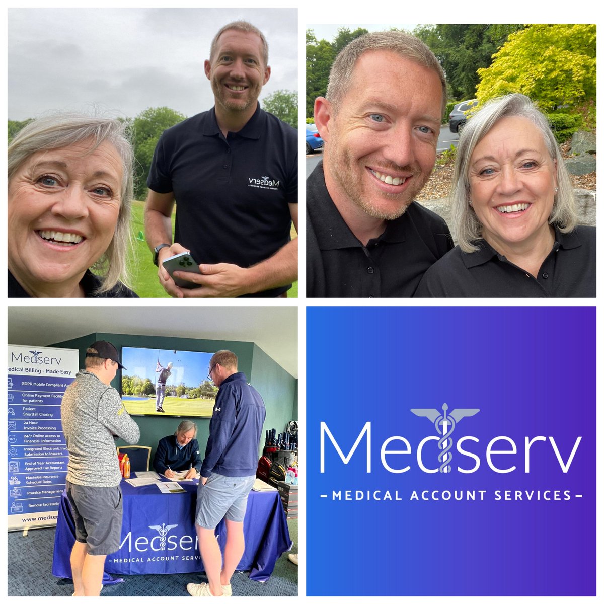 Delighted to be at the @materprivate charity golf day in @druidsglen 
#charity #golfday #medicalbilling