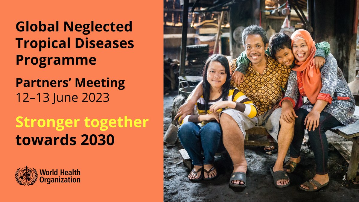 End #NeglectedTropicalDiseases with stronger country leadership, more cooperation among partners to bring coherence to interventions, more funding, more R&D and more strategic advocacy in support of the #NTD road map 2021–2030. #StrongerTogether #Towards2030 #EndingNTDs2030