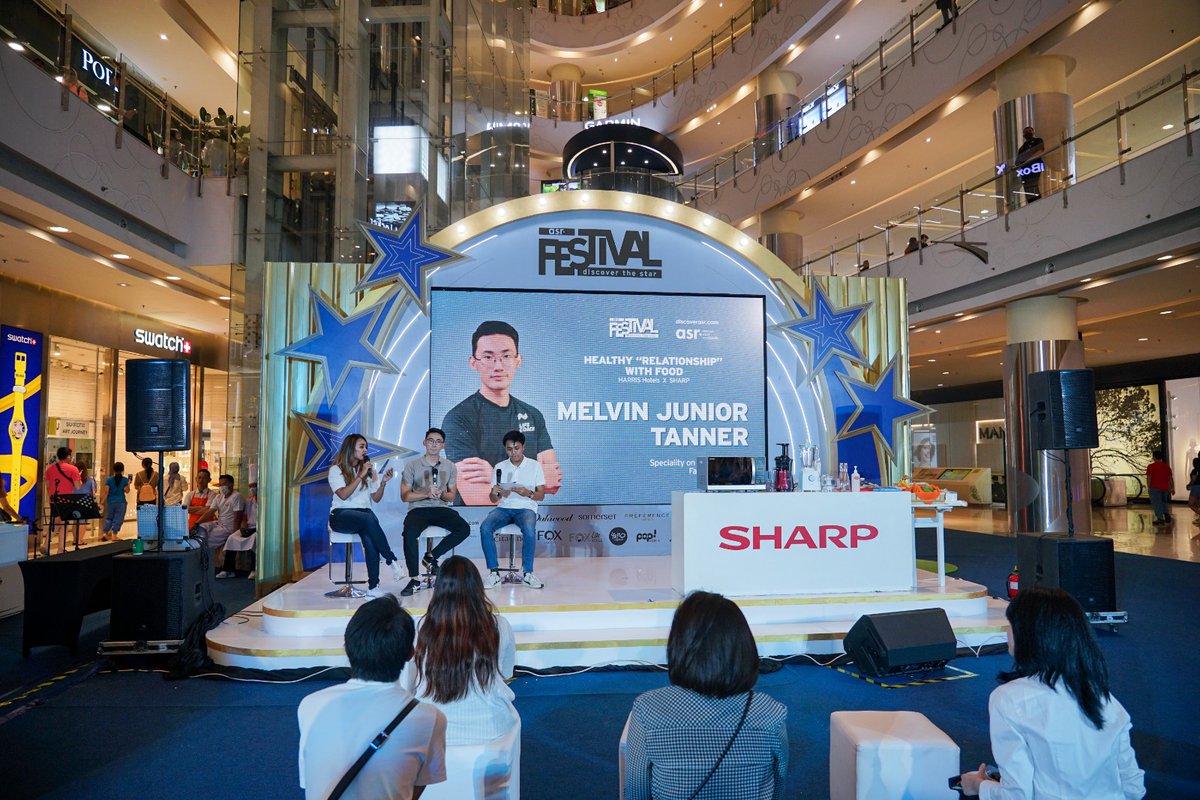 HARRISklpgading's tweet photo. Wrapped up #ASRFESTIVAL2023 at Central Park Mall! Thank you for participating in ASR Festival 2023 and good collaborating with @melvinnjr as a Guest speaker and @sharpindonesia for supporting our event.
We had a fun time sharing about Healthy Lifestyles, Live Cooking https://t.co/hN0SHX2Gou