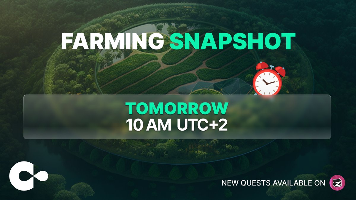 Carbonable_io's tweet photo. 🚨 Attention @Carbonable_io Farmers! 🌍 To claim your #rewards, make sure to farm at least one share of #SFT before our #snapshot at 10 AM UTC+2 tomorrow 

⏰ Get ready to claim your first #testnet $USDC rewards from the Carbonable farming #pools! https://t.co/BeFywI6Rb4