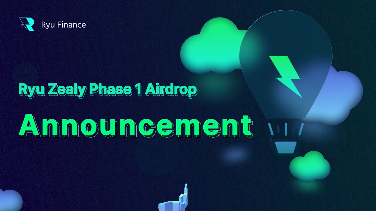 📢 📢 Announcement 📢 📢

 Ryu Zealy Phase 1 Event Airdrop

🎉 Congratulations to all the winners 🎉

- The first place will get 50$SUI and 1 mystery box
- The top 100 will receive a guaranteed gift
- A lot of people didn't submit wallet address, you have 24 hours to submit