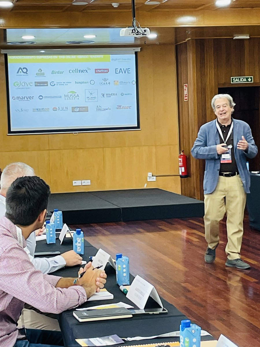 Esta mañana inicia la edición 40 de #DigitalxBorder en Tenerife, con directivos de pymes locales ávidas de conocimientos y experiencias en #digitalizacion. Un proyecto de <a href="/adigital_org/">Adigital</a> <a href="/ICEX_/">ICEX</a> y <a href="/eoi/">EOI</a> que va llegando al final de esta etapa.