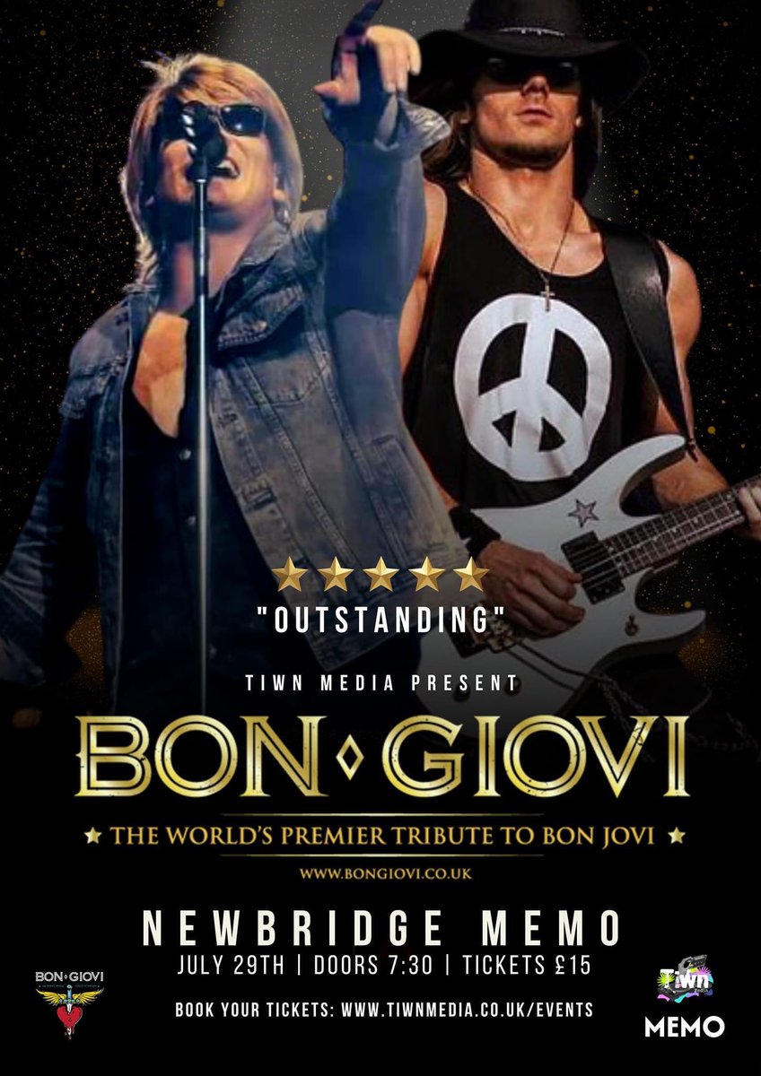 New venue and gig date for Wales! Spread the word and see you there
Tickets available here tiwnmedia.co.uk/events/bon-gio…