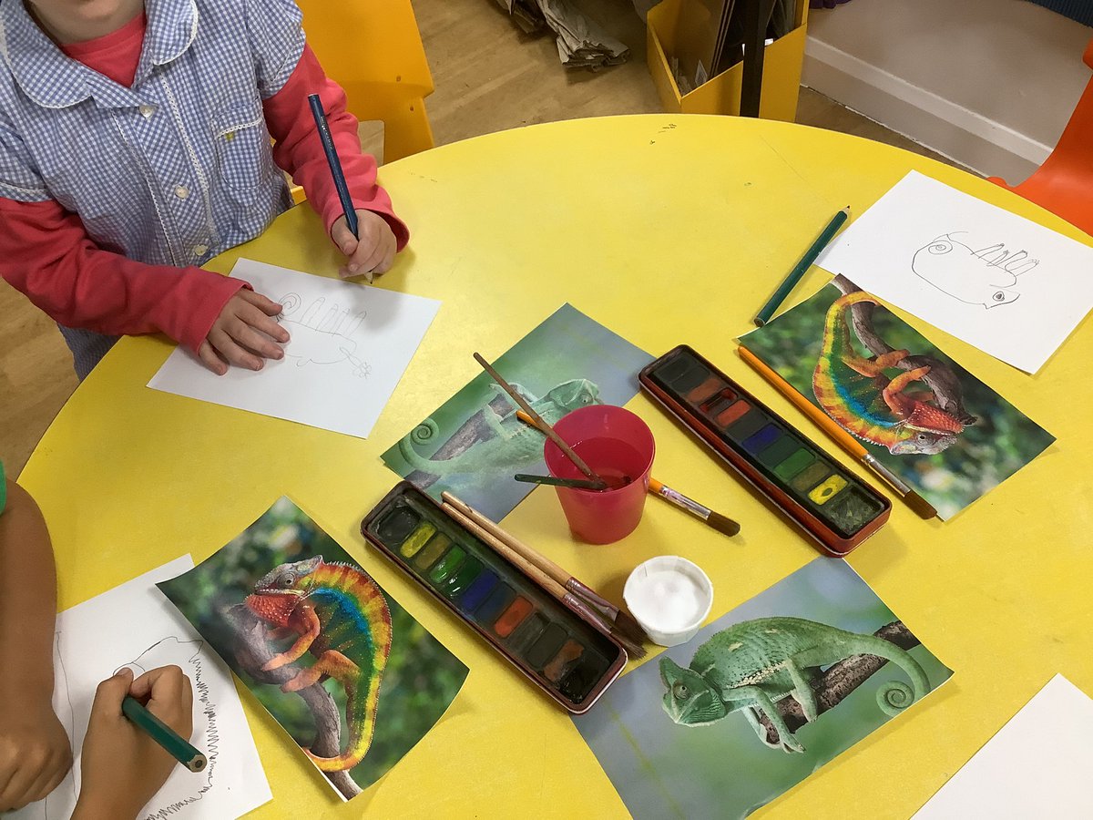 llanrhidianp's tweet photo. These #Pengwins are experimenting with water colours and salt to see what patterns will appear when the salt dries. #LlanExp #LlanSci #PodPengwin 🦎 https://t.co/0rzxq7B5kC