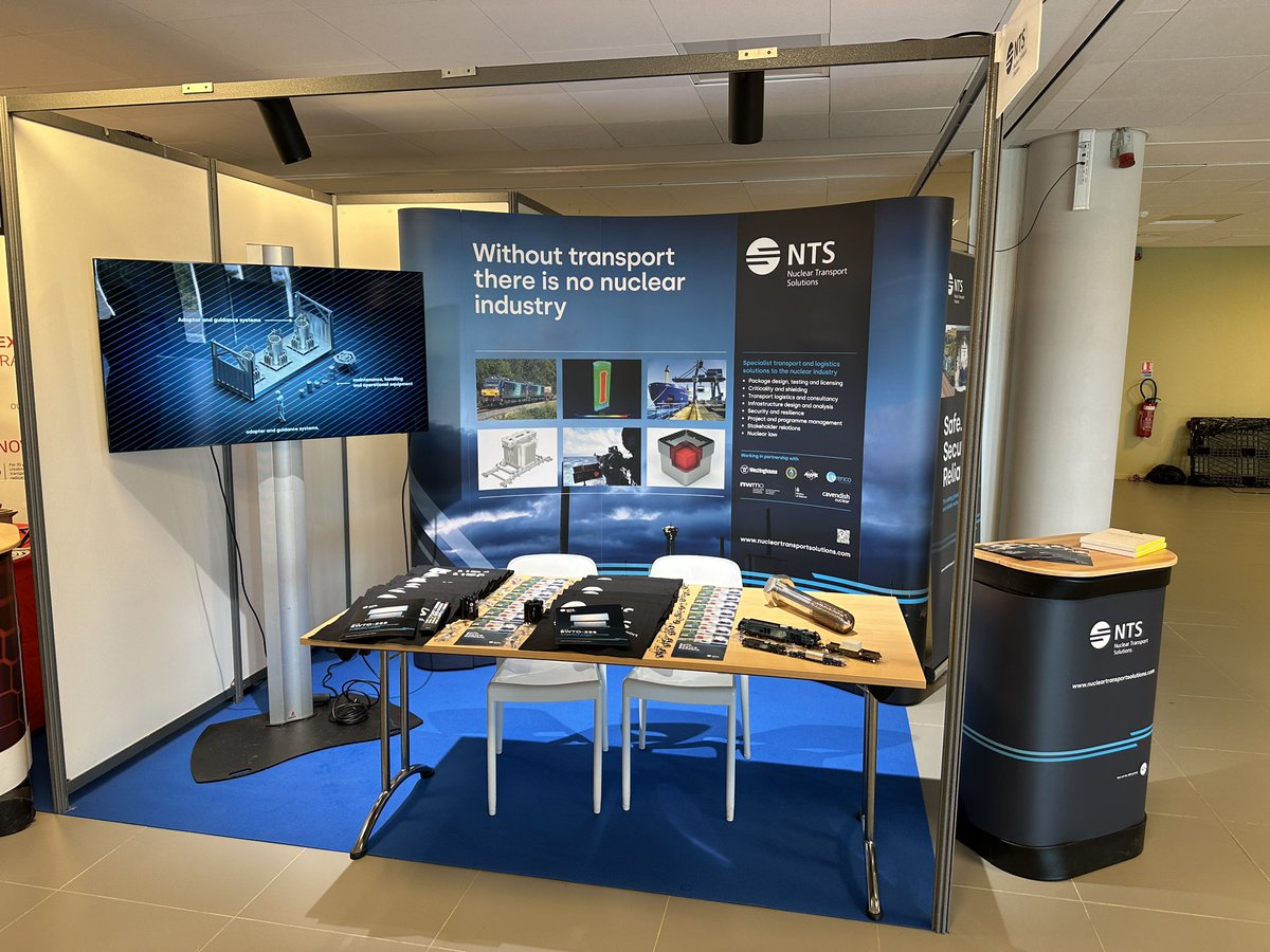 RakeshBurgul's tweet photo. Without Transport, there is no nuclear industry. Today marks the start of #PATRAM22 where nuclear experts gather to share experience, expertise and knowledge. Come and see #nucleartransportsolutions at booth 24. https://t.co/b2TSYLlEuF