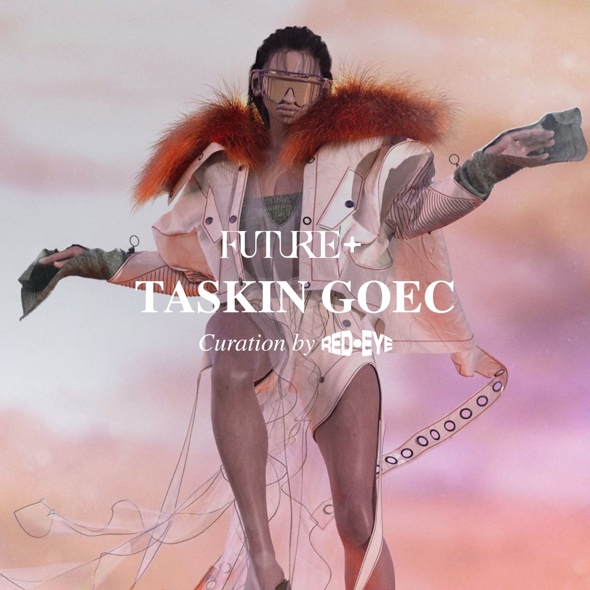 Futureplus_xyz's tweet photo. Monday’s spotlight is on an amazing digital fashion designer and conceptual artist, @maisontaskin who was part of Future+ Launch Showcase! 
Curated by @red_eye_world

The Future+ RED-EYE gallery is still available to visit, link below
https://t.co/PZNkQ1FJ1b

#futureplusglobal https://t.co/mbUa4AusWU