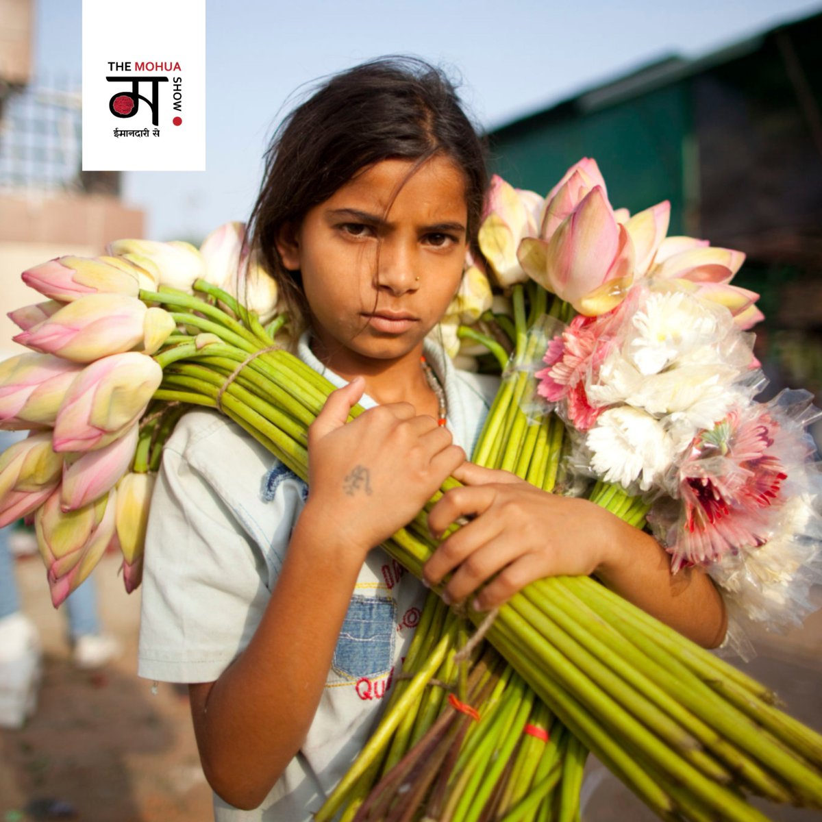 Little hands meant for books and toys, not for bricks and garbage bags. Child labour is inhuman. Let's break the cycle of poverty and protect their innocence. #EndChildLabour #WorldDayAgainstChildLabour #ChildrenDeserveBetter #BreakTheCycle #ProtectInnocence #TheMohuaShow