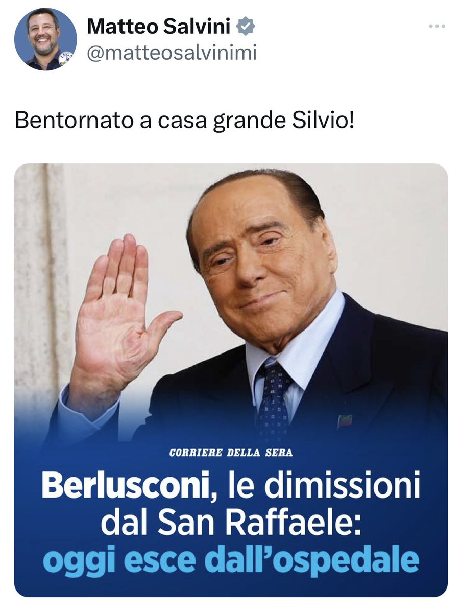 ca_carrara's tweet photo. A regà è un cecchino 
Silvio Berlusconi https://t.co/Ub9AYqz5yU
