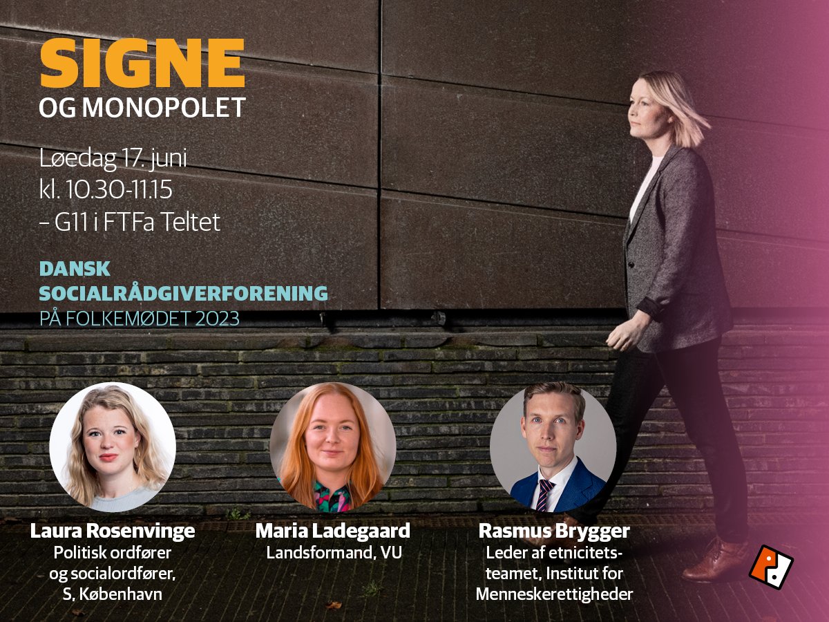 Signe og Monopolet tager den svære snak om de dilemmaer, som socialrådgiverne møder i deres arbejde med udsatte borgere. Forkvinde @signefaerch fører ordet, mens @LauraRosenvinge @mgladegaard og @RasmusBrygger byder ind med tanker og perspektiver. #dksocial #fmdk