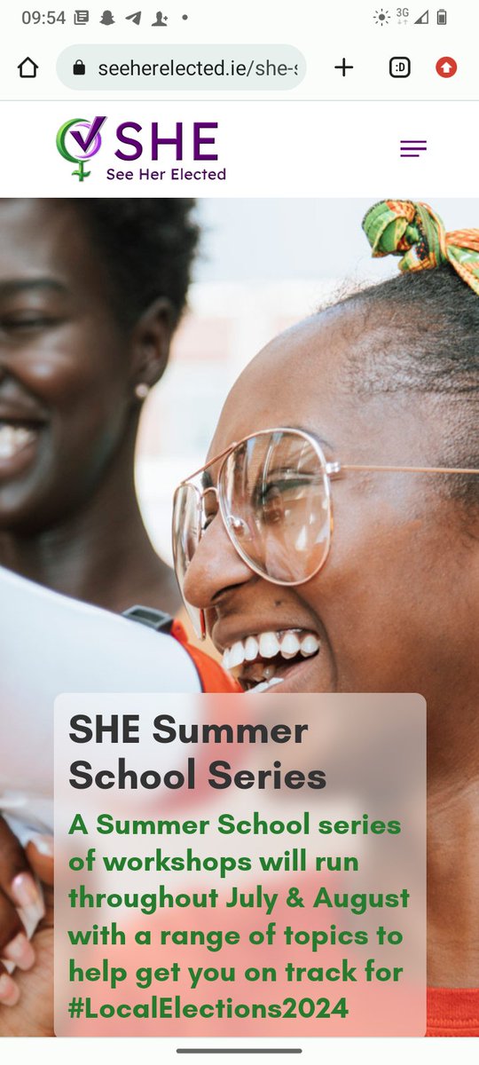 Derek Blighe on Twitter "http//Seeherelected.ie, an initiative to