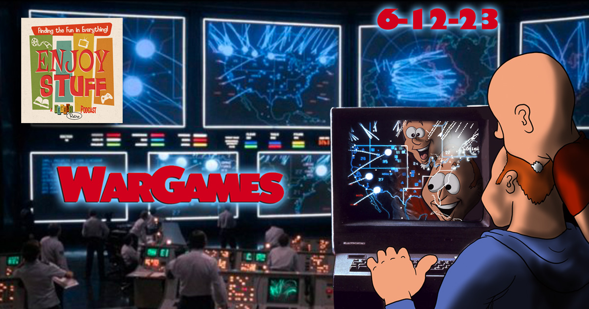 TechnoRetroDads's tweet photo. NORAD? You mean Totally Rad! @JovialJay and @JediShua look back on 40 years of the classic movie WarGames with Matthew Broderick.
#EnjoyStuff #WarGames https://t.co/1Cx3ttFwtc https://t.co/Ew2vmncwax
