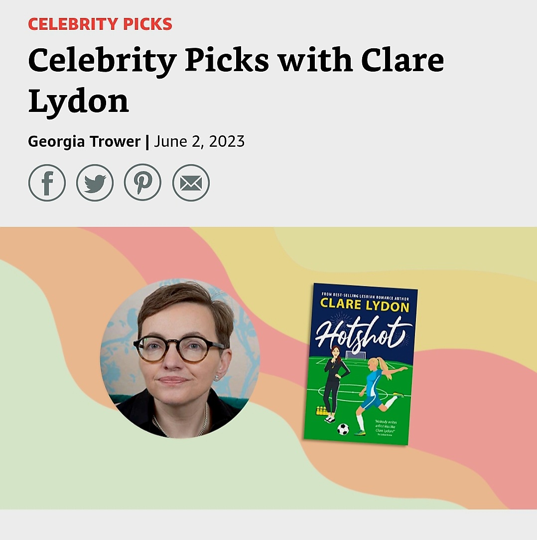 For #pride month, Amazon couldn’t find a celebrity so they asked me to pick five #sapphic books I'd recommend: amazon.co.uk/amazoneditorsc… <a href="/AriasAuthorpage/">J.J. Arias Author Page</a> <a href="/KirstyJaneEyre/">Kirsty Eyre (also Ginger Jones)</a> <a href="/MonicaMcCallan/">Monica McCallan (no plot, just feelings)</a> @RClareAshton #pride2023 #lesfic #lesbian #queer