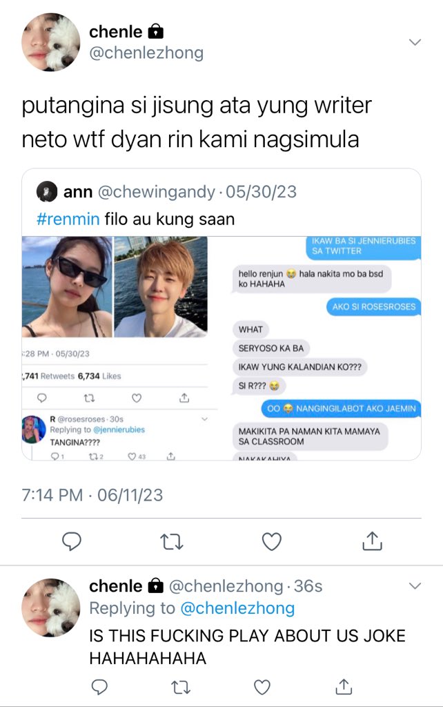 isang renmin filo au,
isang #chenji filo au.