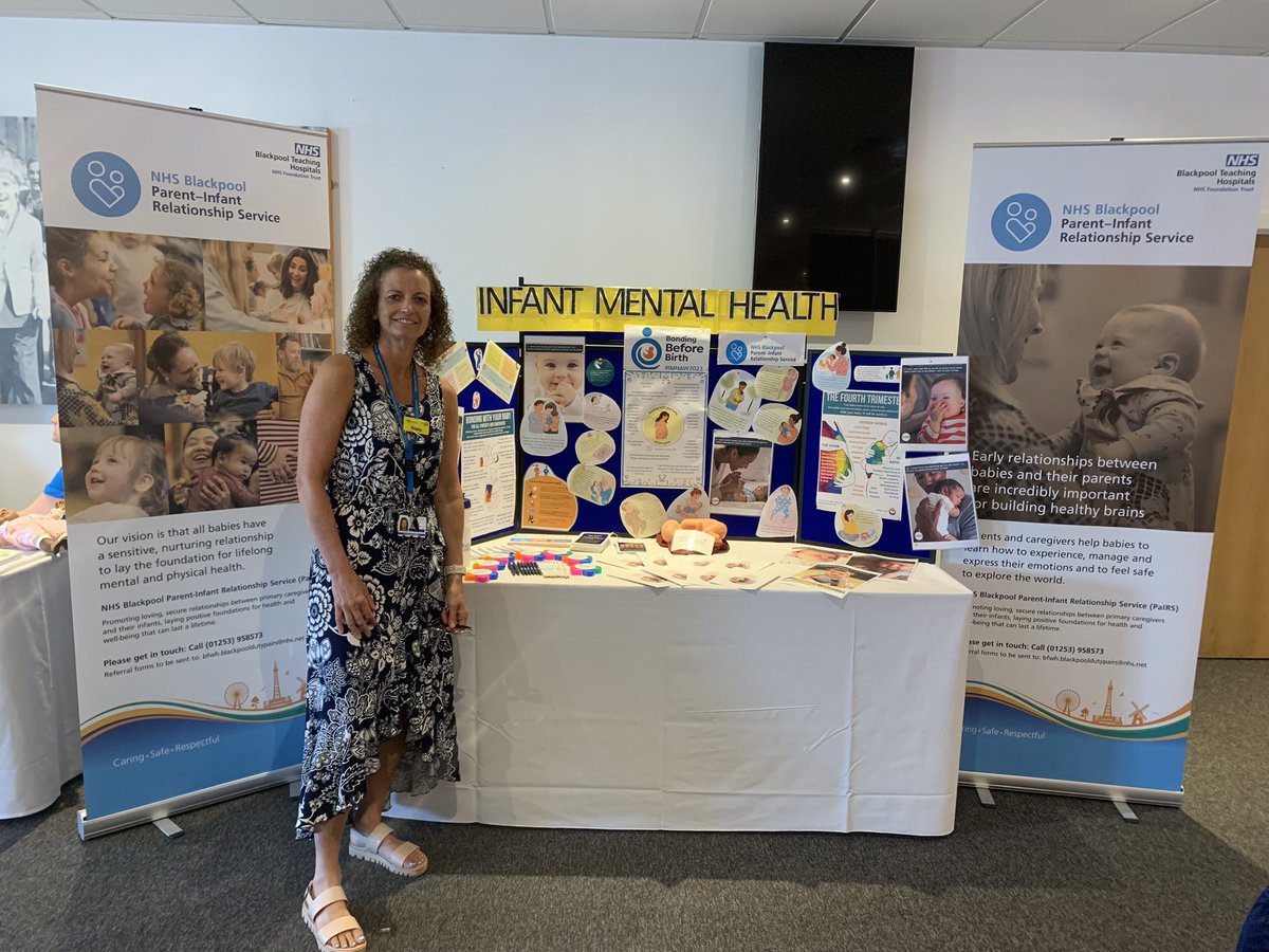 Start of an exciting week ahead for Blackpool Parent-infant service, raising awareness of bonding before birth at @CECDBlackpool
@ParentInfantFdn #IMHAW2023
 @BlackpoolHosp