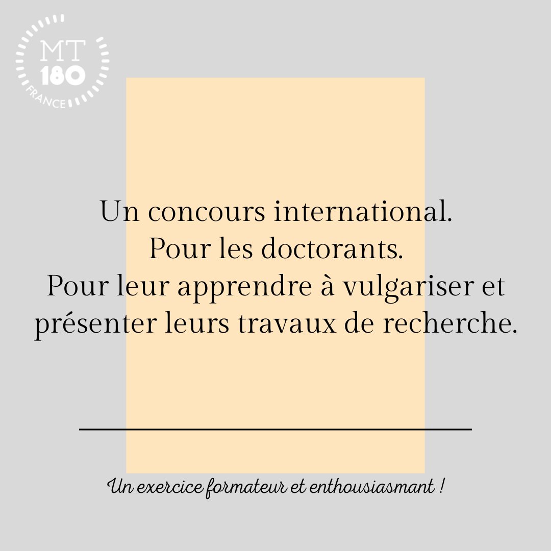 MorganePetit22's tweet photo. 👩🔬 #PortraitDeScience : le concours @MT180FR secondes, une belle opportunité de se former à la #vulgarisationscientifique 😎
Les bienfaits son multiples 😍
Qu'en pensez-vous ?
#scicomm #communicationscientifique #mt180 https://t.co/fUJkdnTI2z