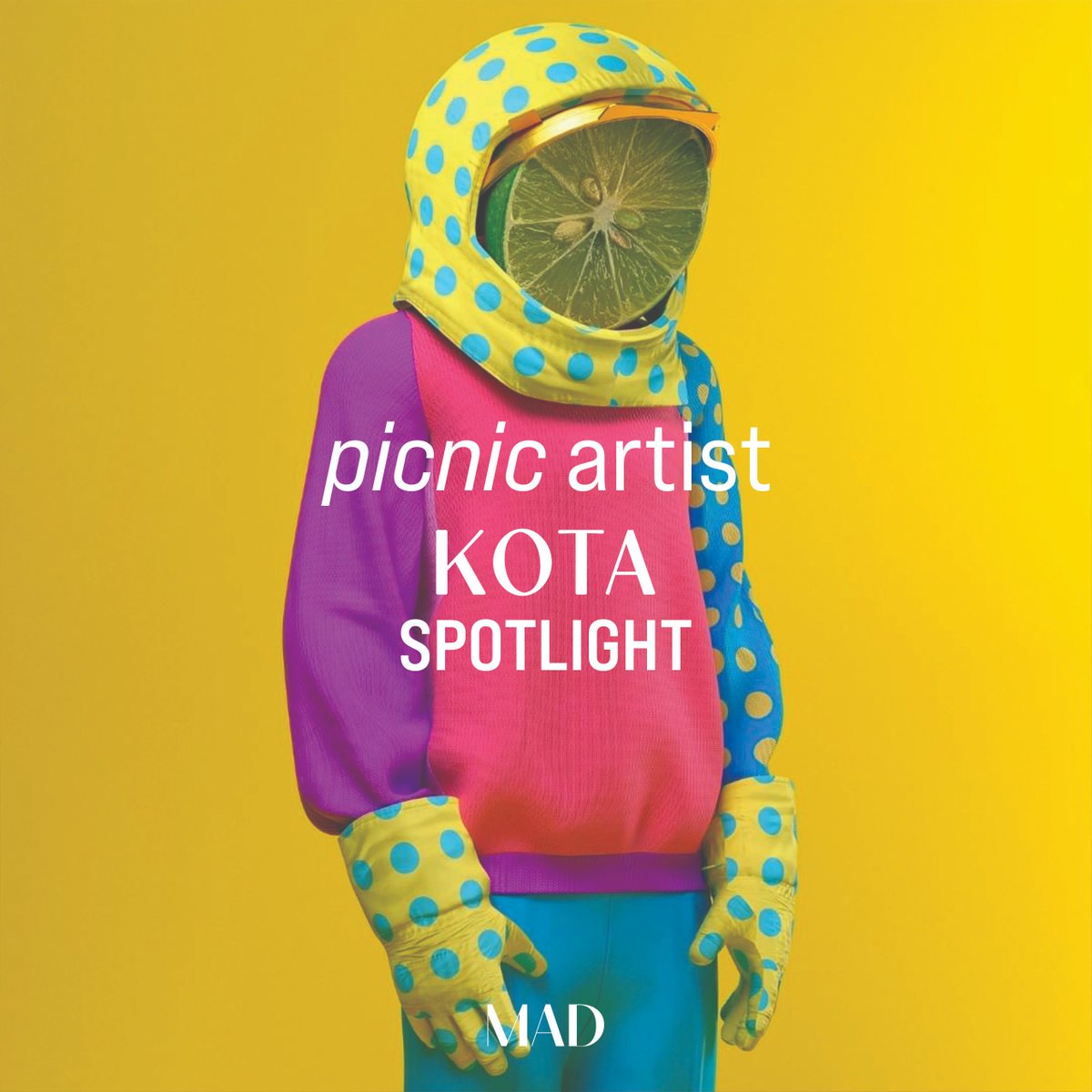 MAD__Global's tweet photo. Today’s #spotlight is on @kotayamaji - featured at #picnic last September and at @future__plus NYC launch event in April!
#madglobal #picnic #artistspotlight https://t.co/Tr94B7WXMV