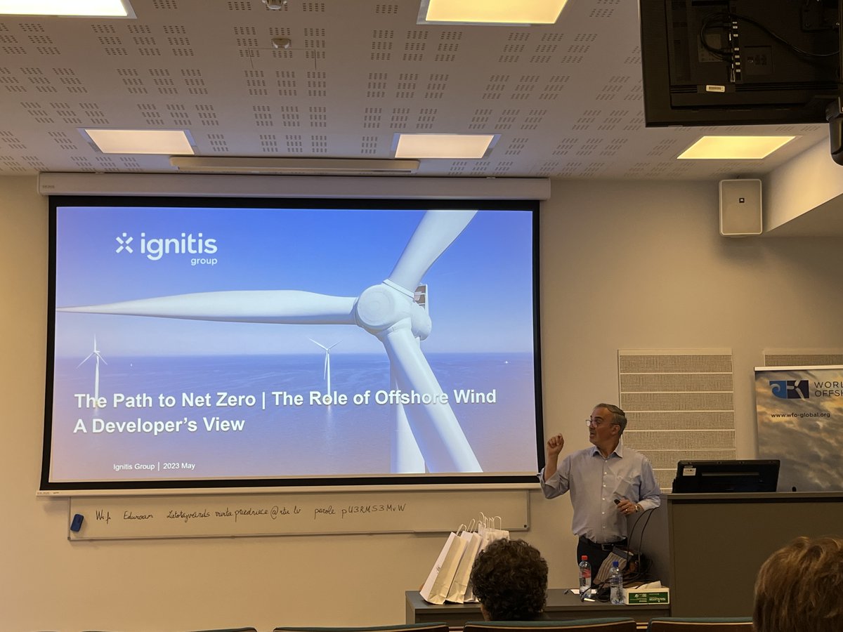 Enhancing ones knowledge is always valuable, especially in the area of renewable energy and offshore wind. On June 8, we took part in the intensive in-person course "Offshore Wind Energy" which took place at <a href="/RTU_LV/">RTU</a> in Riga (Latvia).
#offshorewind #greenhydrogen #h2latvia #newh
