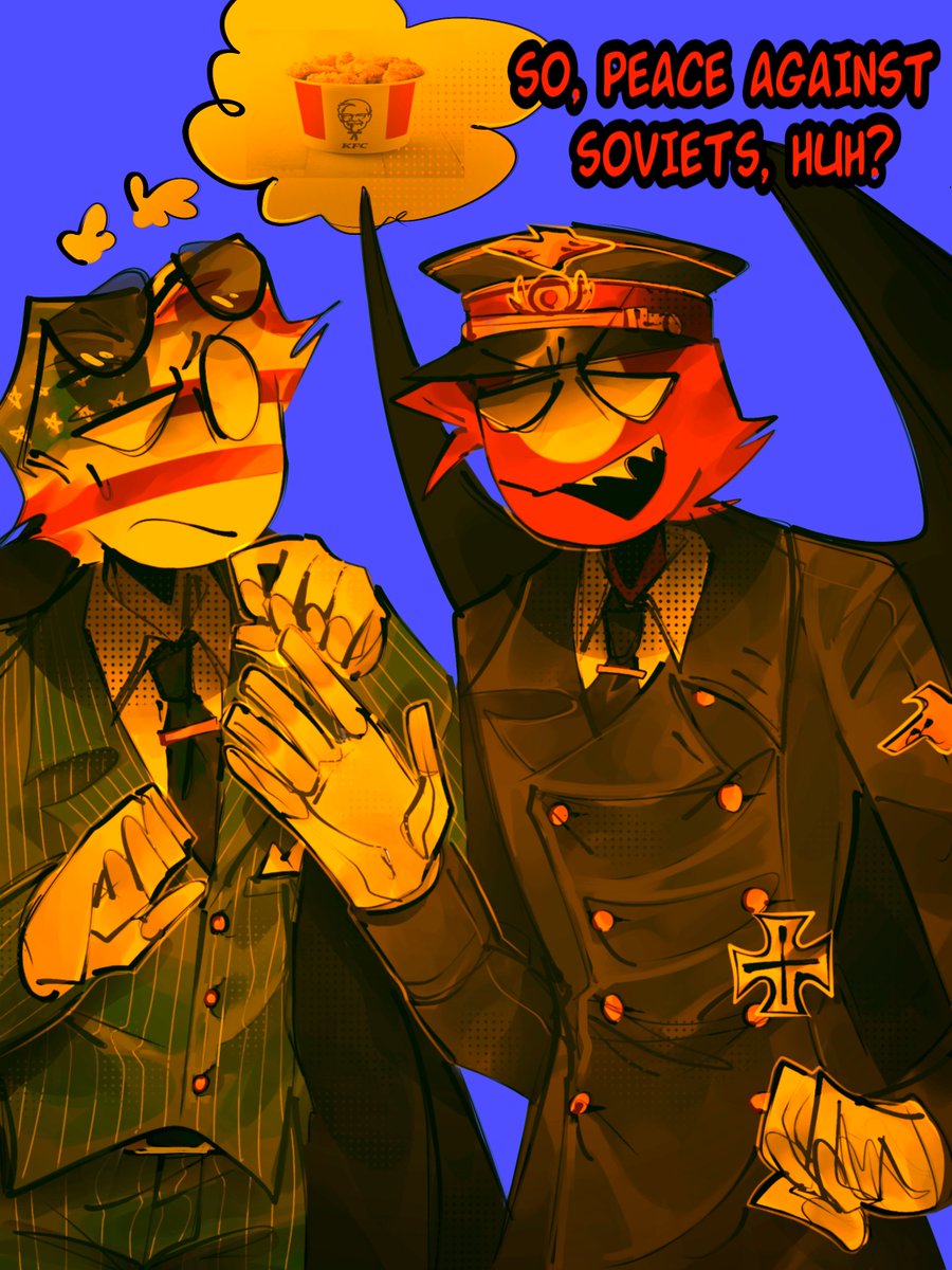 BlyatRumyn1999's tweet photo. I don't think that means yes

#countryhumans 
#countryhumansthirdreich 
#countryhumansusa 
#countryhumansfanart
#art https://t.co/xCmpANTrXz