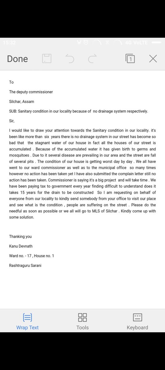 amydev1988's tweet photo. Wrote this to DC back in 2017 it's been 7 years now no body visited. Shame on govt of assam and govt of India. Swatch Bharat tabhi banega jab aap sach main swatchata ko leke kuch karenge ..India Main bas metro city main focus karne se kuch nahi hoga https://t.co/UCWaA4pnsP